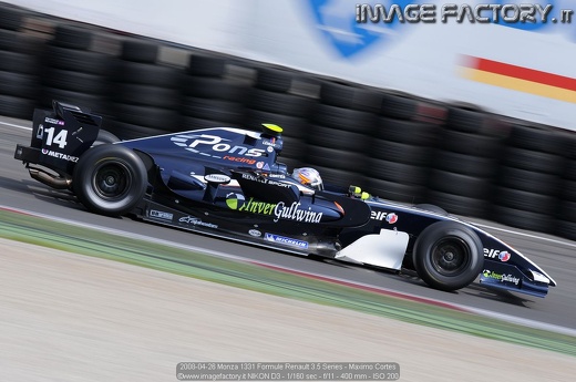 2008-04-26 Monza 1331 Formule Renault 3.5 Series - Maximo Cortes
